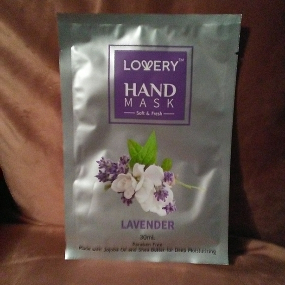 Lavender Moisturizing Hand Mask Jojoba Vitamin E Shea Butter - Picture 1 of 3